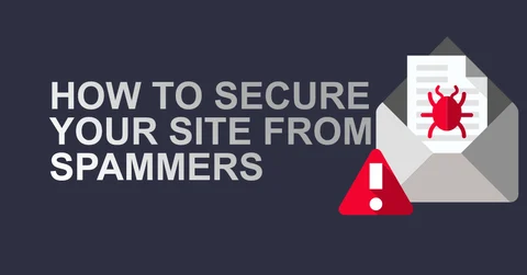 How to Secure Your Site from Spammers