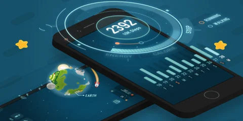 Fourdesire’s health and finance interface