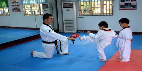 Kids Karate Lesson