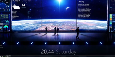 Rainmeter skins