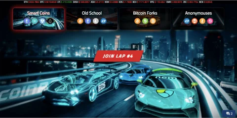 CoinRace Betting Platform