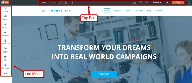 Duda Review: The Website Builder for All Businesses