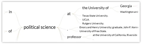 The WordTree Tool