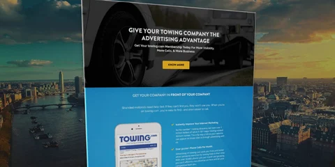 Landing Page Design