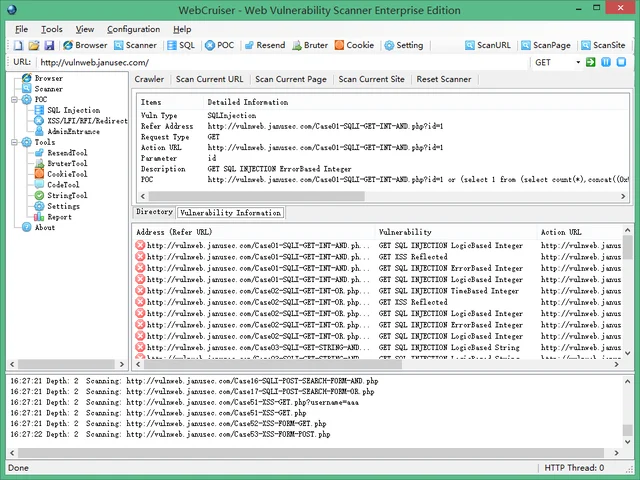 Overview of Web Application Security Scanners