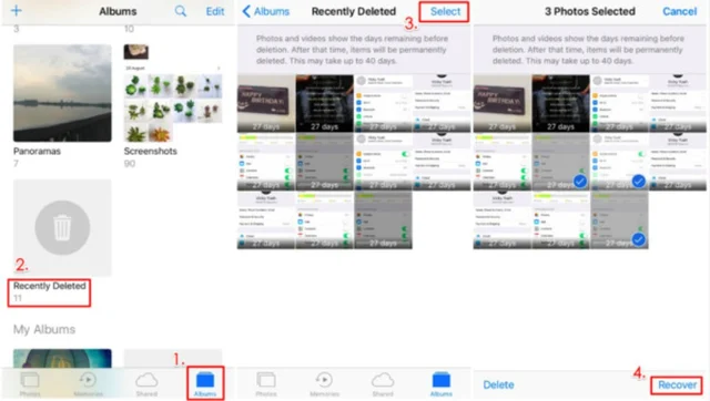 4 Ways to Recover Deleted Photos from iPhone without Data Loss