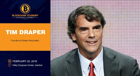 The Billionaire Investor Tim DRAPER is participating at the Blockchain Economy Istanbul Summit!