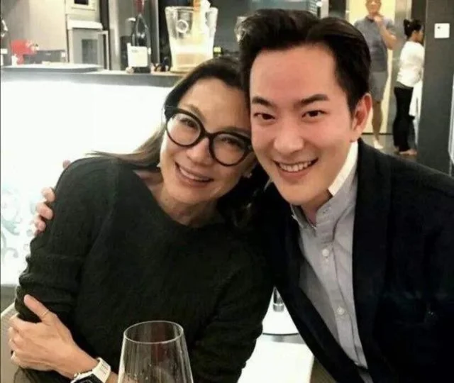 Hollywood actress Michelle Yeo and Hong Kong billionaire Calvin Lo are good friends who wine and dine together often. Photograph: 8days Singapore