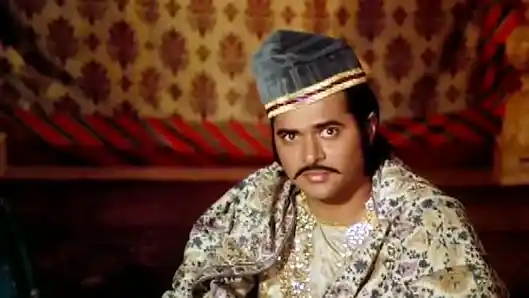 Farooque Sheikh as Nawab Sultan in Muzaffar Ali’s <i>Umrao Jaan </i>(1981).