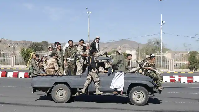 A file photo of Yemen’s Houthi fighters. (Photo: Reuters)