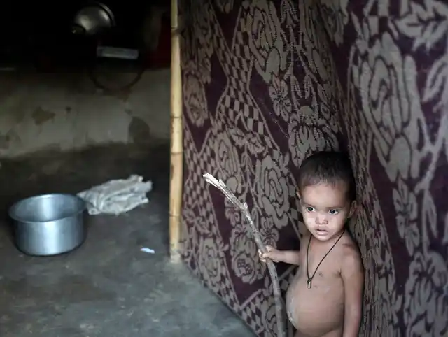 A child whose parents belong to the Rohingya community. (Photo: Reuters)