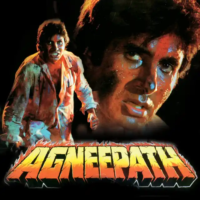 Film Poster: <i>Agneepath</i> (1990) starring Amitabh Bachchan