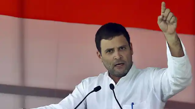 Rahul Gandhi in a rally in Delhi (Photo: Reuters)
