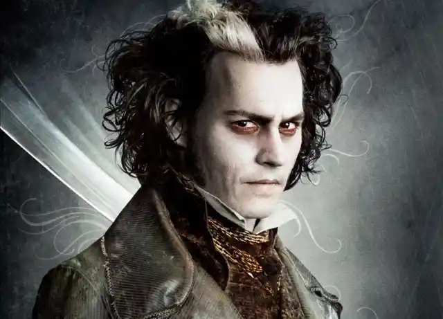 Johnny Depp as Sweeney Todd