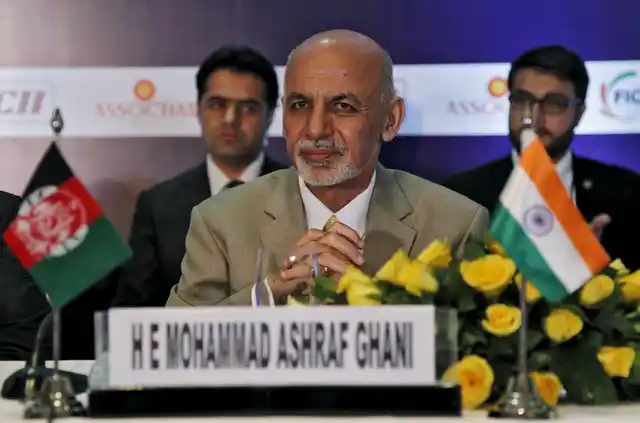 Ghani , at a business meeting in New Delhi on April 29, 2015, called for regional cooperation to defeat militants, saying he wants to “make Afghanistan a graveyard of terror” but needs help from India, Pakistan and other neighbours. (Photo: Reuters)