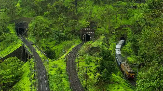 Thull Ghat tunnels, Kerala. (Photo credit: Facebook/Indian Railways)