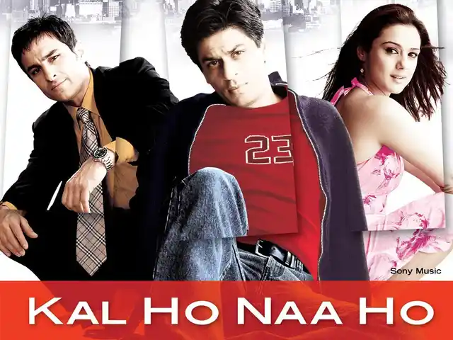 Film Poster: <i>Kal Ho Na Ho</i> produced by Karan Johar