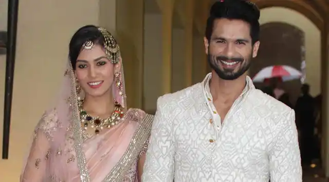 Shahid Kapoor and Mira Rajput Kapoor on their wedding day (Photo: Yogen Shah)