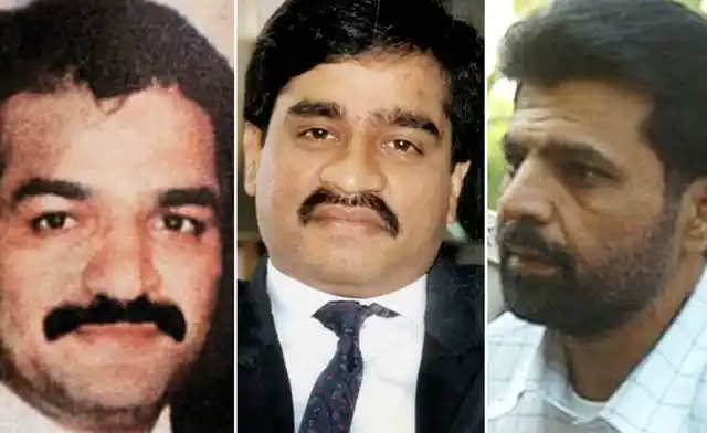 Yakub Memon (R) has been sentenced to death for arranging finances and air tickets for the accused. His brother Tiger Memon (L) and Dawood Ibrahim (centre) are the masterminds of the terror attack and remain at large.
