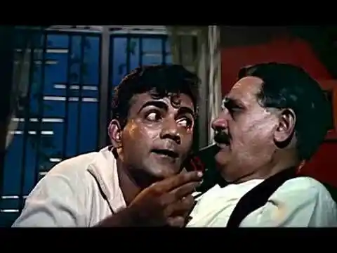 Mehmood and Om Prakash in <i>Pyaar Kiye Jaa.</i>