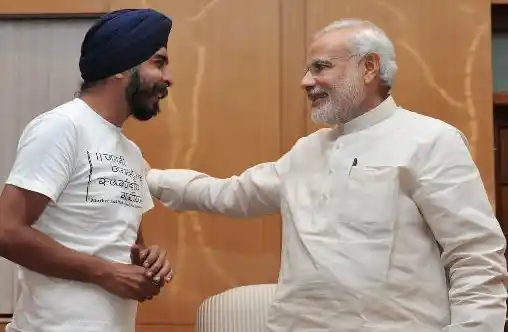 Convenor, Bhagat Singh Kranti Sena Tajinder Pal S Bagga’s profile picture on Twitter (Photo: <a href="https://twitter.com/tajinderbagga">@tajinderbagga</a>)