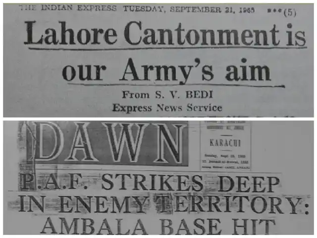 Governments, Media and History Textbooks differ on the outcome of the 1965 Indo-Pak war. 