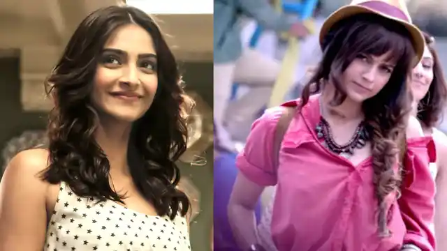Sonam Kapoor and Kangana Ranaut (Photo: Movie stills of <i>Khoobsurat, Katti Batti</i>) 
