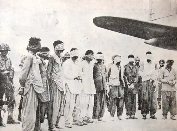 #1965War Tell-Tale evidence: Pak Criminals were enlisted for Infiltration into J&K. (Photo Courtesy: Twitter/<a href="https://twitter.com/SpokespersonMoD">SpokespersonMoD</a>)