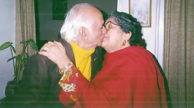 Col PR Jesus with the love of his life, Kunti. (Photo: Rohit Khanna)