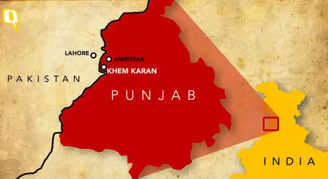 The Battle of Khemkaran was the world’s largest tank battle since WW2. (Map: The Quint)