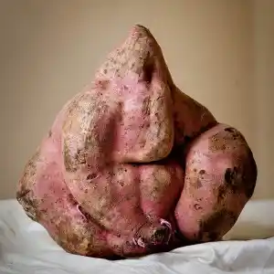 Ganesha in a sweet potato (<a href="http://www.gnaana.com/visuals/september11/Ganesh_Potato.jpg">gnaana.com</a>)