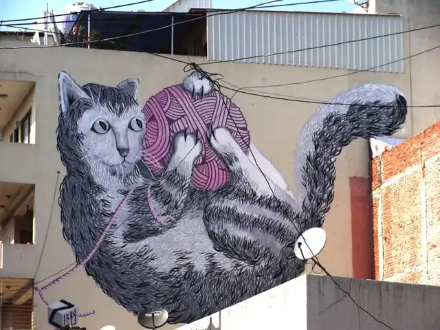Anpu’s mural at Shahpur Jat. (Photo: Zoya Rasul)