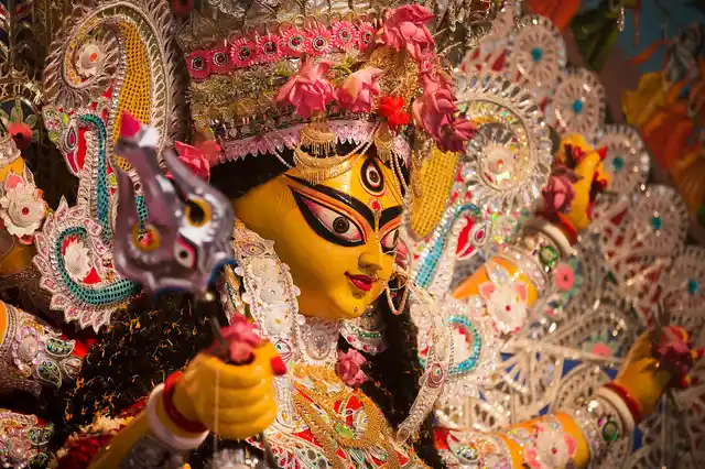 The near-week long celebration of the Durga Pujo rules the city. (Photo: iStock)