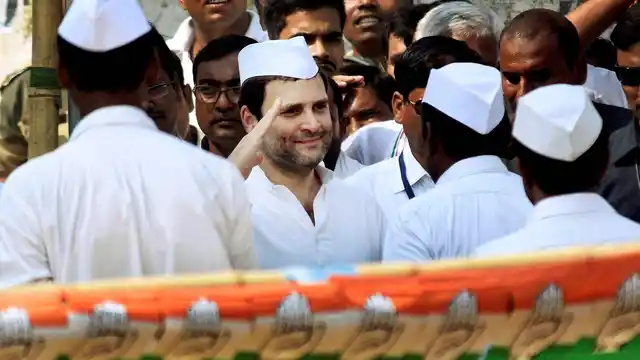 While addressing an election rally in Bihar’s Sheikhpura district, Rahul Gandhi did not even mention the Dadri incident in his speech. (Photo: PTI)