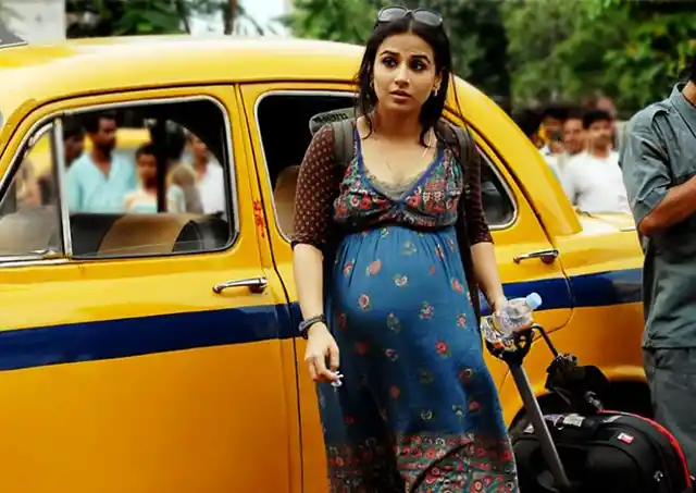 Vidya Balan fakes her pregnancy in <i>Kahaani</i> (Photo: YouTube)
