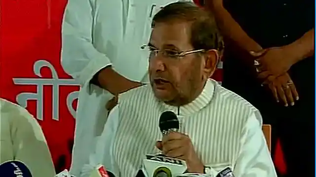Sharad Yadav. 