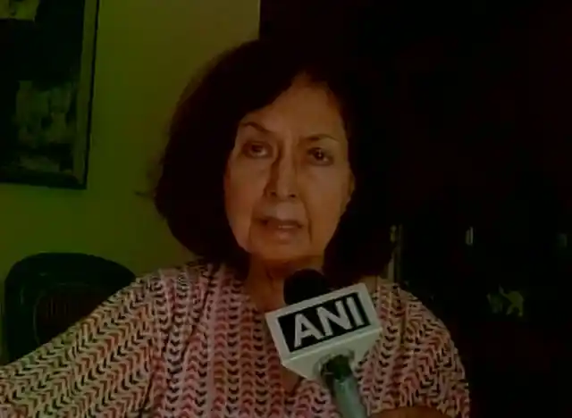 Nayantara Sahgal commenting on Dadri incident. (Photo: ANI)