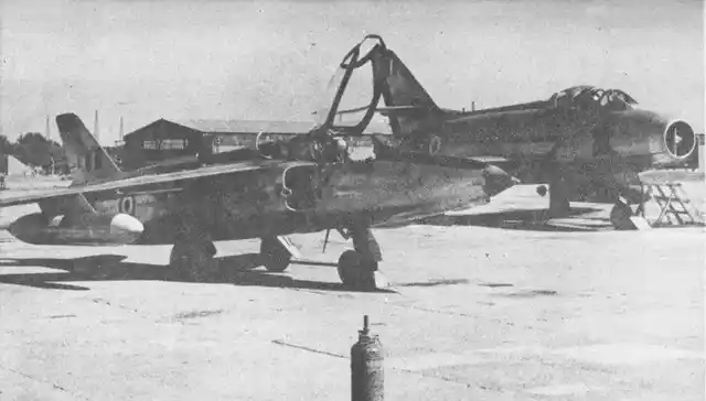 The Indian Gnat in the foreground in 1965. (Photo: BharatRakshak.com)