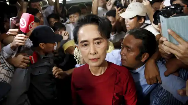 Suu Kyi has no direct control over military, which remains powerful under Myanmar’s constitution. 
