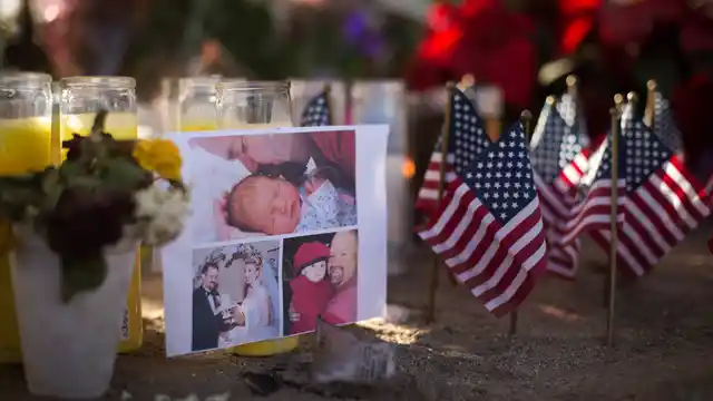 Survivors mourn the loss of their loved ones in the California shootings. (Photo: AP)