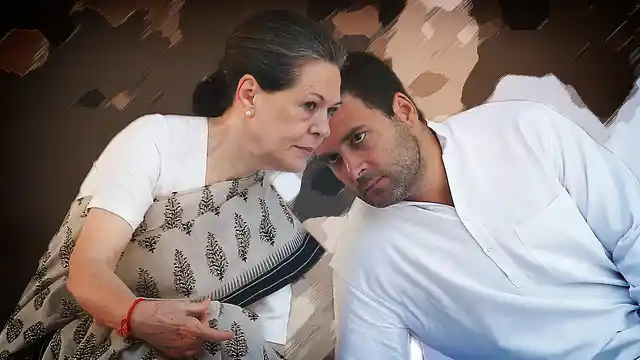 File photo of Sonia Gandhi and Rahul Gandhi.