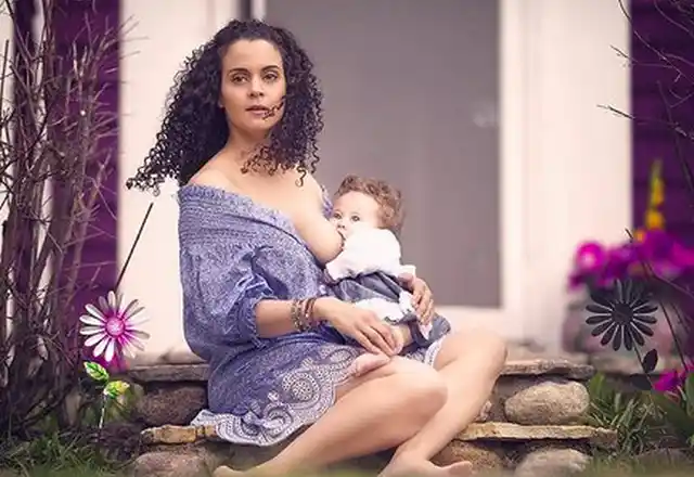 The sense of wonderment I go through each time the tiny human I created comes to me for nourishment, never ceases. (Photo Courtesy: <a href="http://www.ivetteivens.com/">Ivette Ivens</a>)