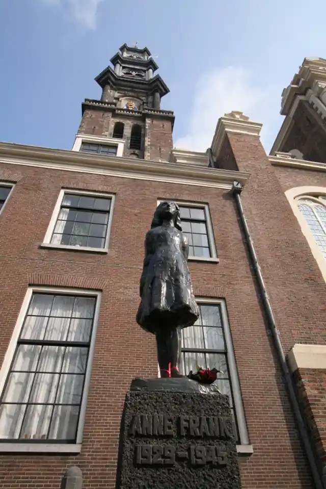 He revisits the story of Holocaust victim Anne Frank in an unobtrusive Amsterdam house, which is a museum “where nobody speaks.” (Photo: iStock)