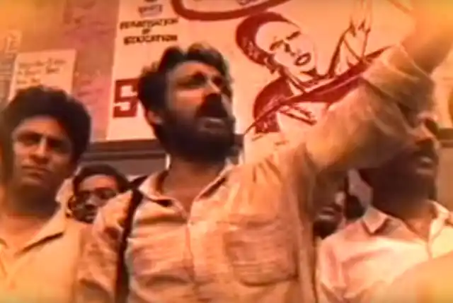 Chandrashekhar Prasad inspired unprecedented protests in the wake of his murder. (Photo Courtesy: YouTube Screenshot/Ek Minute Ka Maun)