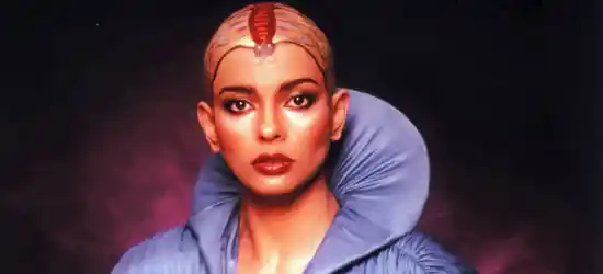 Persis Khambatta in a promotional still from <i>Star Trek: The Motion Picture</i>
