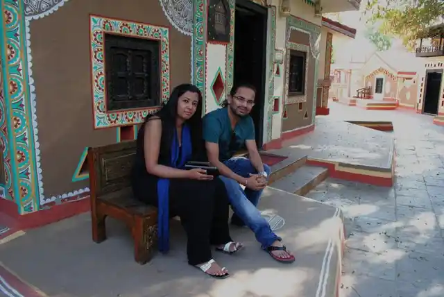 Sudipa and Tridip Mandal. (Photo: Tridip Mandal)