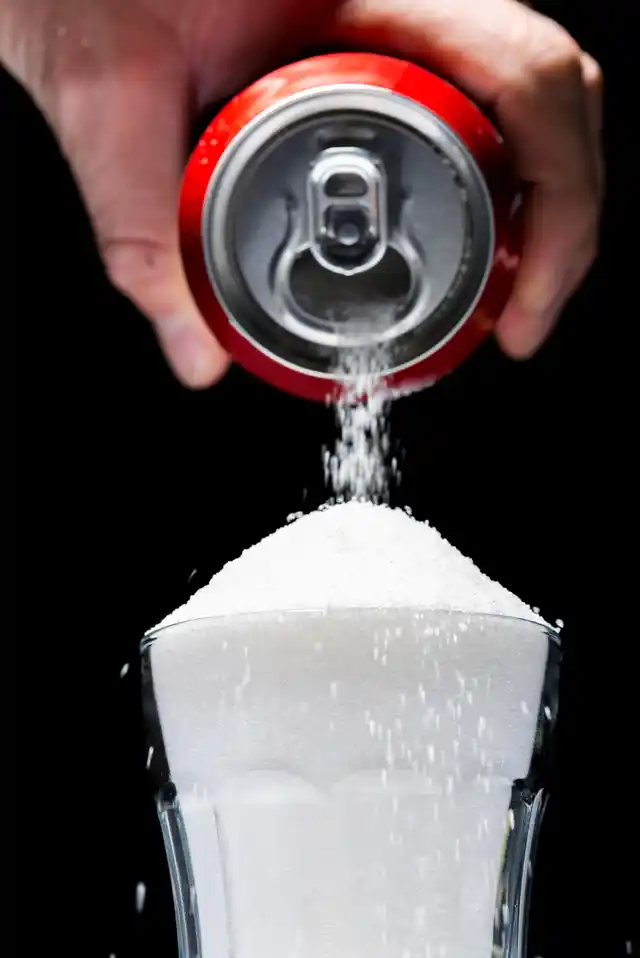 A normal size can of soda (diet or not) reduces the efficiency of the immune system by almost 50%, for 4-8 hours.