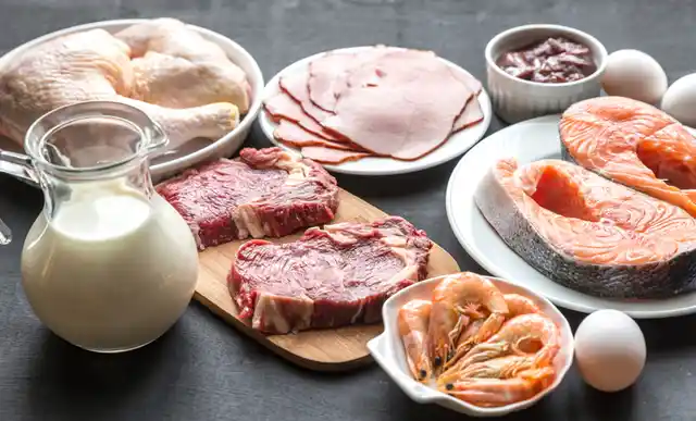 If you’re on a diet and trying to cut calories – tone down carbs and fat, NOT protein. (Photo: iStock)