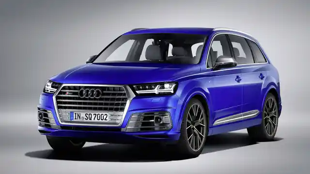 The Audi SQ7 goes from a standstill to 100km/h in 4.8 seconds. (Photo: Audi)