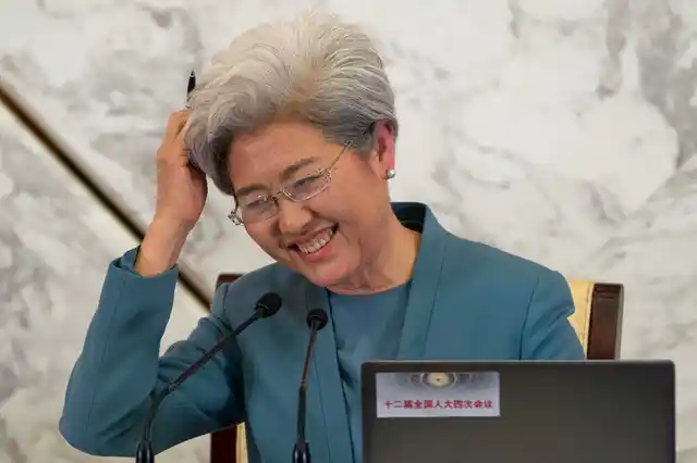 Fu Ying, the spokeswoman for the China’s ceremonial legislature, National People’s Congress. (Photo: AP)